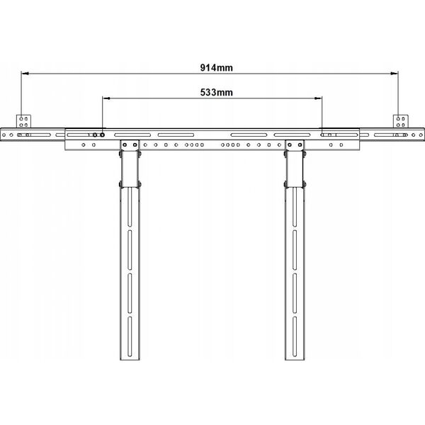 Art ADAPTER DO UCHWYTU DO GŁOŚNIKA typu SOUNDBAR G-03 EX ART extention kit 11216285 5906721171003