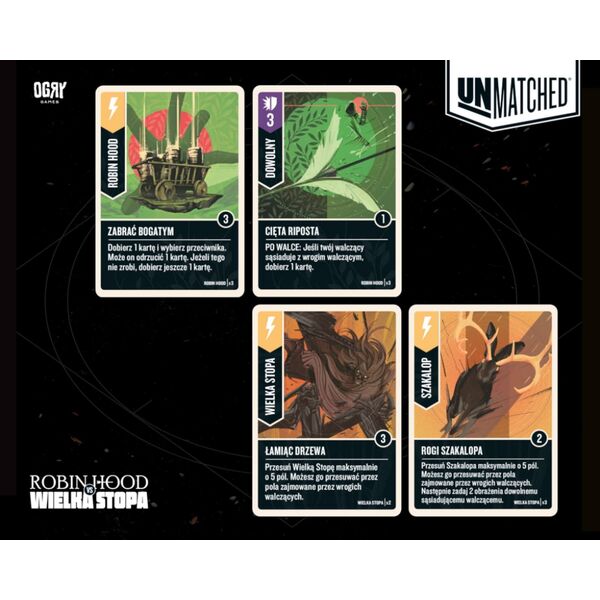 Ogry Games GRA UNMATCHED: ROBIN HOOD vs WIELKA STOPA - OGRY GAMES 11216288 5903981079728