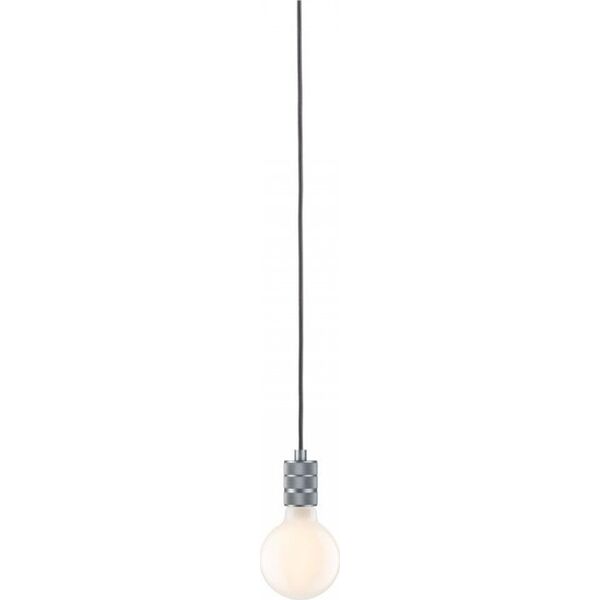 Lampa wisząca Paulmann Lampa wisząca z wyłącznikiem Neordic Tilla max.20W E27 szary-aluminium 230V 11221323 4000870784372