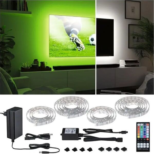 Taśma LED Paulmann Taśma Led  TV zestaw MaxLED 250  TV75cali RGBW 3000K 25,5W 230/24V 11221332 4000870788776