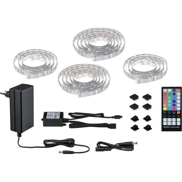 Taśma LED Paulmann Taśma Led  TV zestaw MaxLED 250  TV75cali RGBW 3000K 25,5W 230/24V 11221332 4000870788776