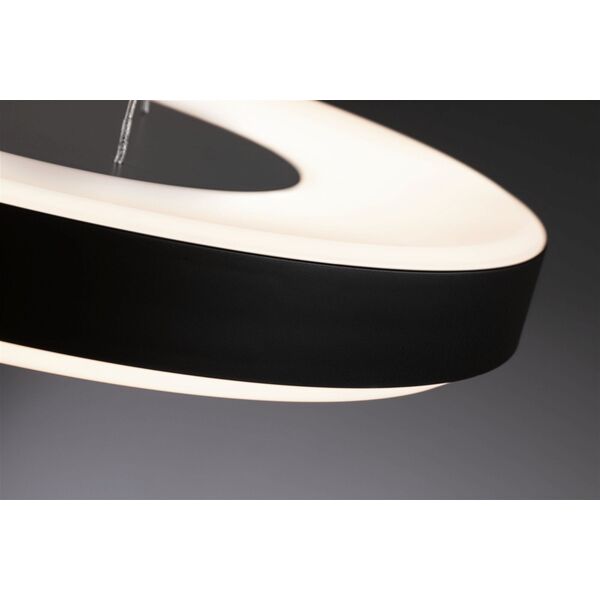 Lampa wisząca Paulmann Lampa wisząca LED Puric Pane 22W 400 mm ściemnialna 3-Step  czarny/szary 230V met 11221333 4000870795170