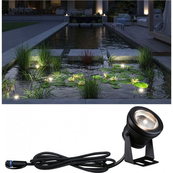 Paulmann POOL ogrodowa Plug+Shine Spot IP68 3000K 11221343 4000870945599