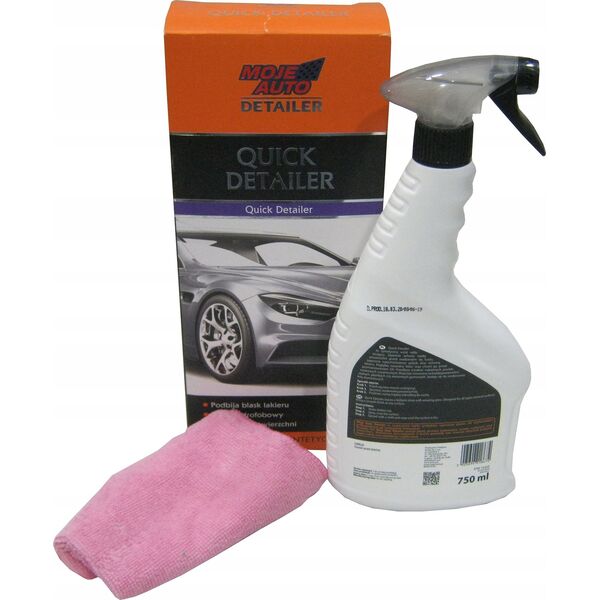 Moje Auto SYNTETYCZNY WOSK NABŁYSZCZAJĄCY Quick Detailer 750ml MOJE AUTO 11229443 5905694018674