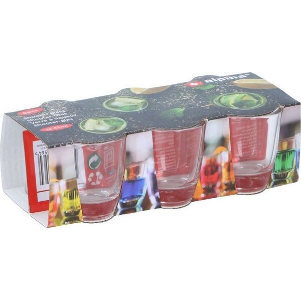 Alpina Alpina - Kieliszki do shotów 45 ml 6 szt. 11232285 8711252180564