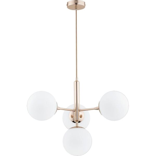 Lampa wisząca Alfa Volda Picolo lampa wisząca 4-punktowa złota 63089 Alfa 11233342 5900458630895