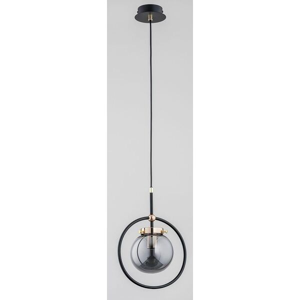 Lampa wisząca Alfa Akira lampa wisząca 1-punktowa czarna/złota 60836 Alfa 11233346 5900458608368