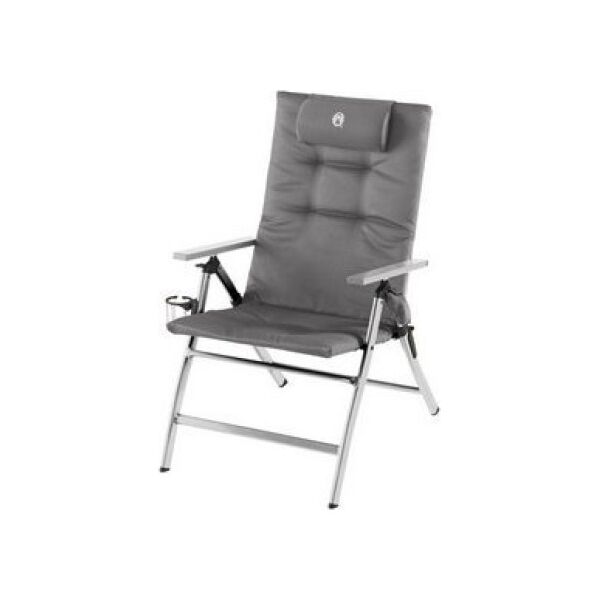 Coleman Krzesło Coleman 5 POSITION PADDED ALUMINIUM GREY 11237965 3138522120863