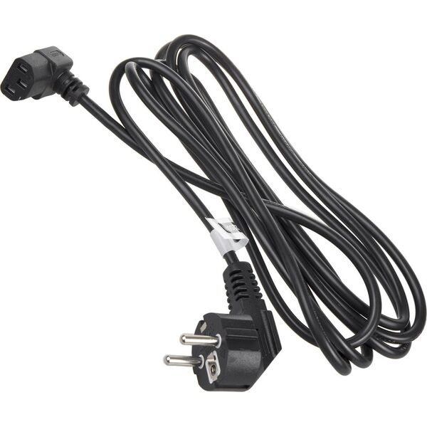 Kabel zasilający Maclean Kabel zasilający Maclean, kątowy, 3 pin, wtyk EU, 1.5m, MCTV-851 11239027 5902211126911