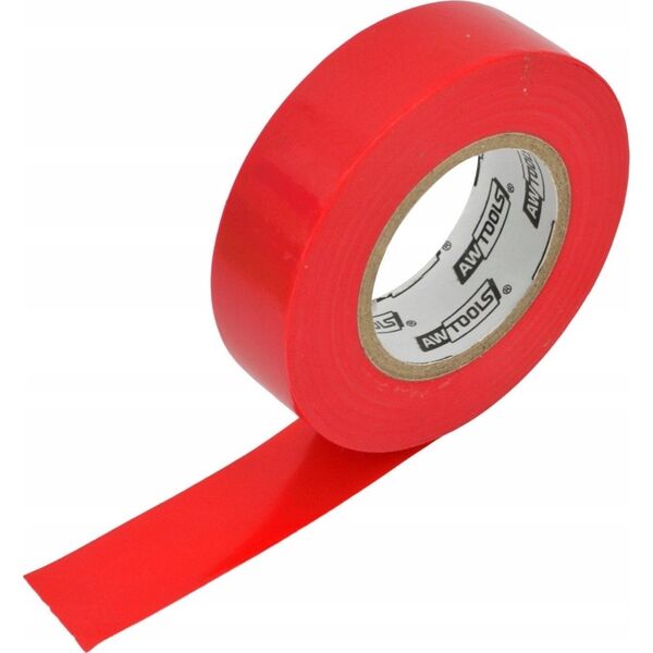 AWTools AWTOOLS TAŚMA IZOLACYJNA 15mm x 20m CZERWONA 11239561 5903678608873
