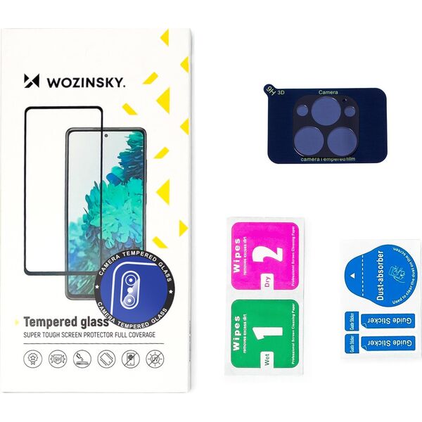 Wozinsky Wozinsky Full Camera Glass szkło hartowane 9H na cały aparat kamerę Realme C35 11259944 9145576248089