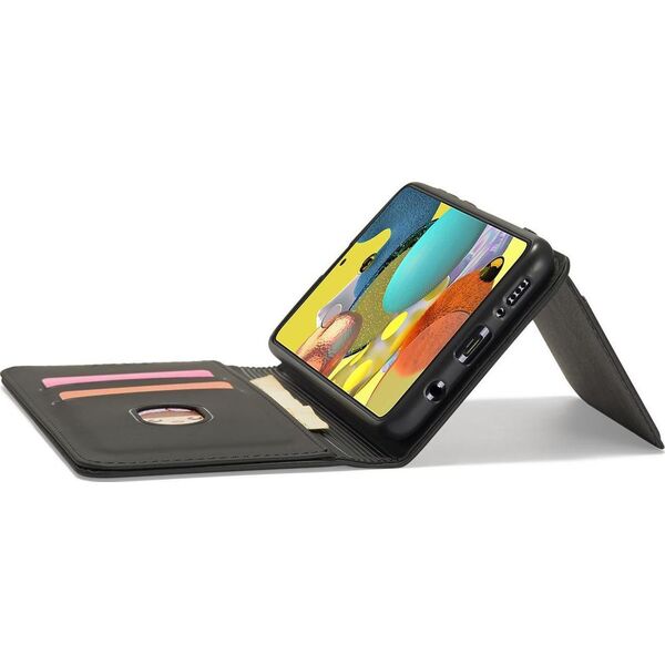 Hurtel Magnet Card Case etui do Xiaomi Redmi Note 11 pokrowiec portfel na karty kartę podstawka czarny 11259945 9145576251188