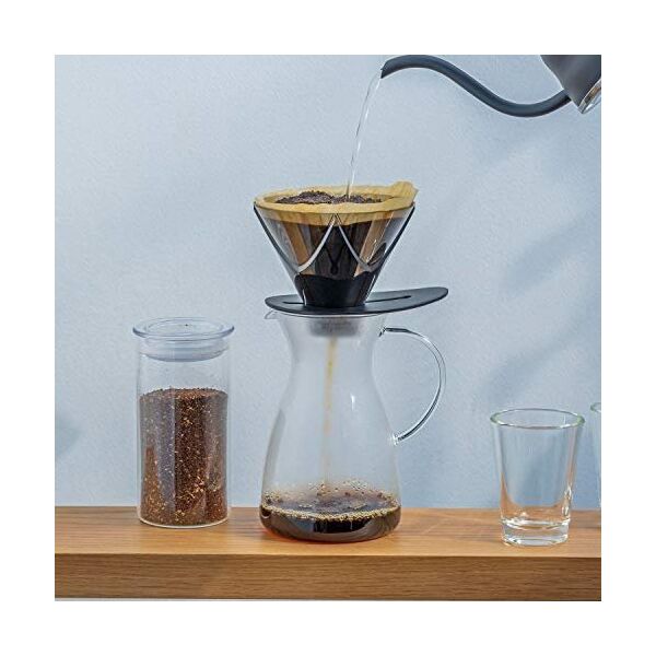 Hario Hario - V60 MUGEN - Plastikowy Dripper - Czarny 11261288 4977642031302