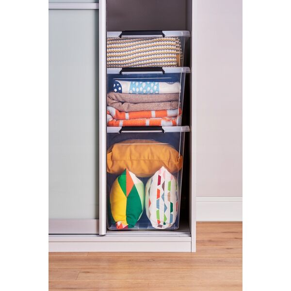 Moxom Pojemnik do przechowywania MOXOM Simple Box, 9l, (290 x 290 x 165mm), transparentny 11262412 5902541138202