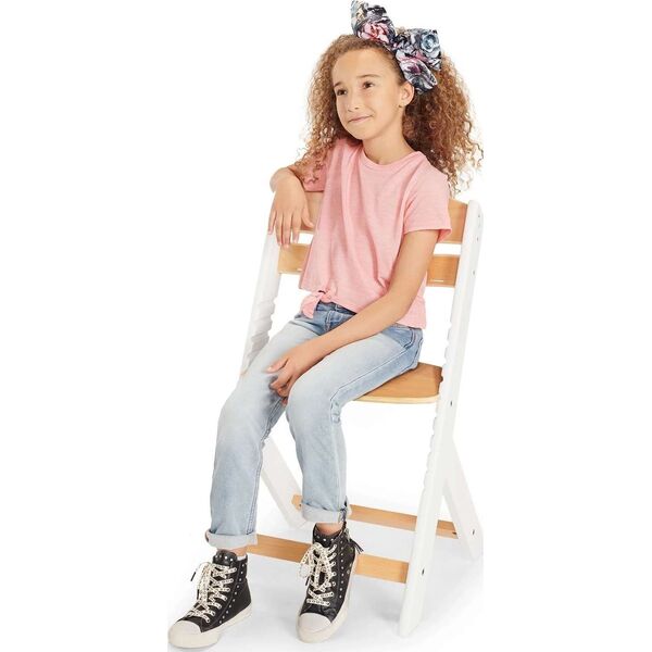 KinderKraft Drewniane Krzesełko do karmienia 2w1 Enock Black 11264910 5902533920358