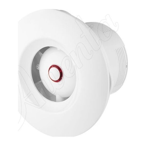AWENTA Wentylator sufitowy Awenta WXO150H Orbit fi150mm 210m3/h 18W 230V z czujnikiem wilgoci i włącznikiem czasowym biały 11266714 5905033303508