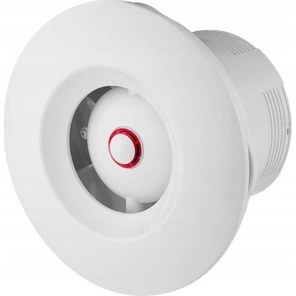 AWENTA Wentylator sufitowy Awenta WXO150H Orbit fi150mm 210m3/h 18W 230V z czujnikiem wilgoci i włącznikiem czasowym biały 11266714 5905033303508