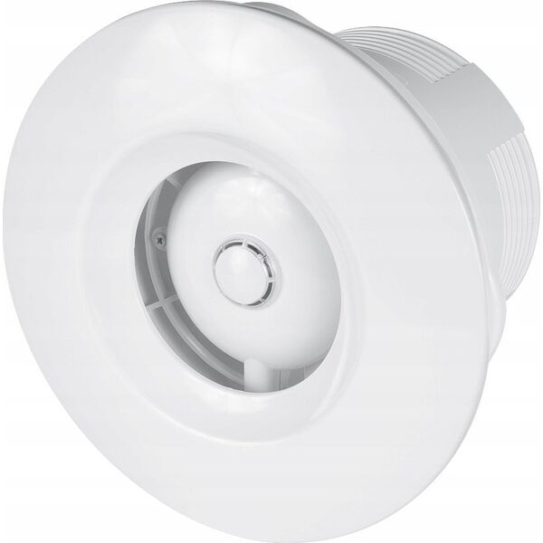 AWENTA Wentylator sufitowy Awenta WXO150H Orbit fi150mm 210m3/h 18W 230V z czujnikiem wilgoci i włącznikiem czasowym biały 11266714 5905033303508