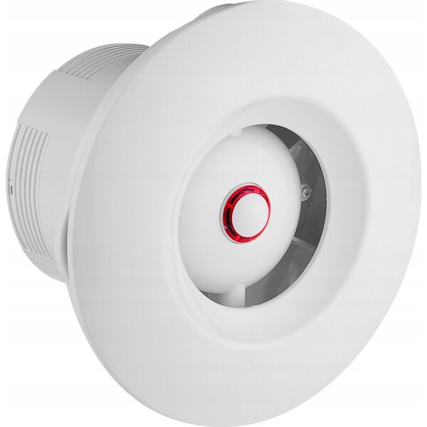 AWENTA Wentylator sufitowy Orbit fi125 155m3/h 17W 230V z fotokomórką i opóźnieniem czasu wyłączenia biały Awenta WXO125F 11268992 5905033305885
