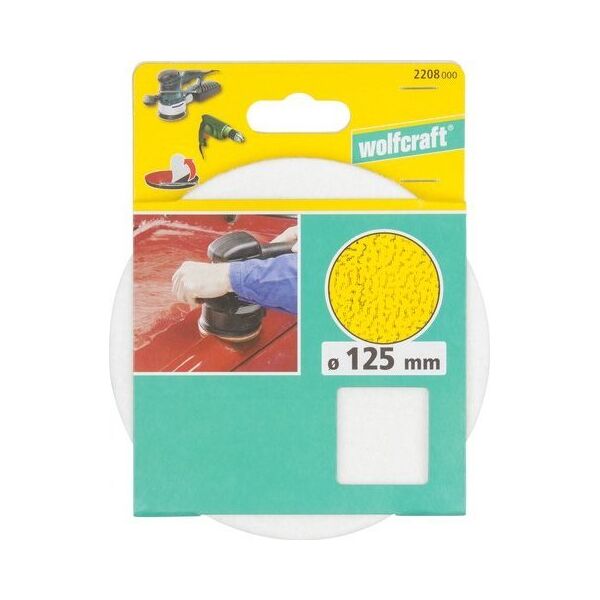 Wolfcraft Polerka filcowa 125 Wolfcraft na rzep 11271176 4006885220805