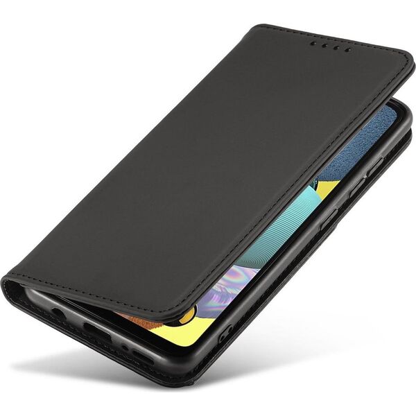 Hurtel Magnet Card Case etui do Xiaomi Redmi Note 11 Pro pokrowiec portfel na karty kartę podstawka czarny 11275279 9145576251225