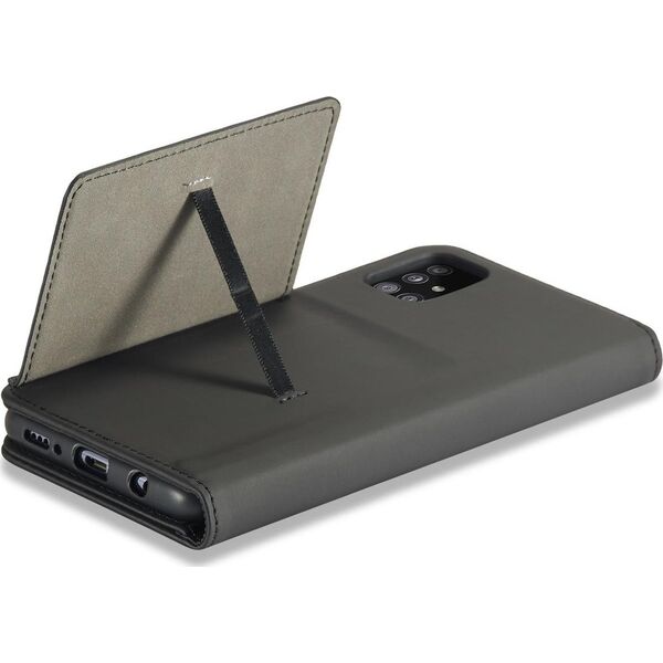 Hurtel Magnet Card Case etui do Xiaomi Redmi Note 11 Pro pokrowiec portfel na karty kartę podstawka czarny 11275279 9145576251225