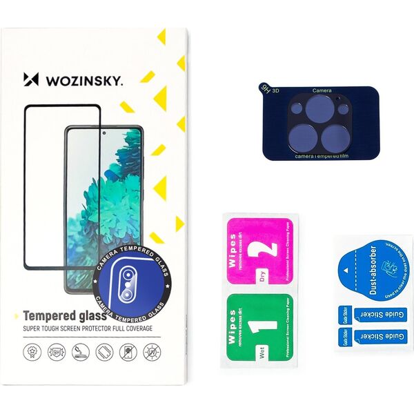 Wozinsky Wozinsky Full Camera Glass szkło hartowane 9H na cały aparat kamerę Motorola Moto G41 11277060 9145576248140