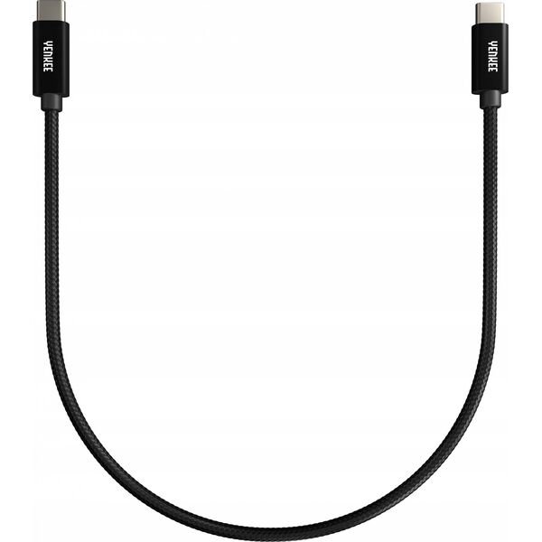 Kabel USB Yenkee USB-C - USB-C 0.2 m Czarny (35055948) 11283903 8590669321438