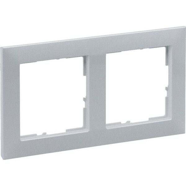 Legrand SUNO Ramka dwukrotna aluminium 721512 11461394 3414972043069