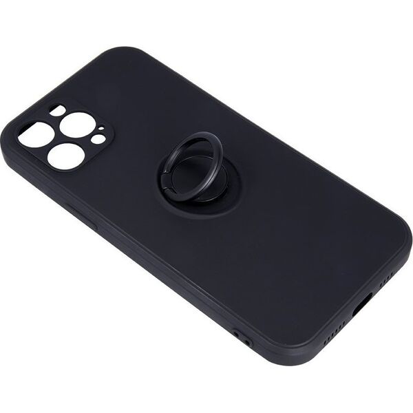 TelForceOne Nakładka Finger Grip do iPhone 13 Pro 6,1" czarna 11462725 5900495939258