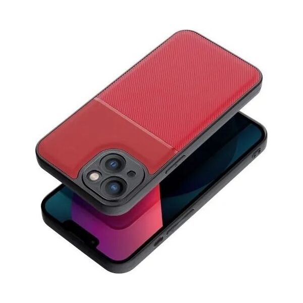 Futerał Forcell NOBLE do SAMSUNG A12 czerwony 11465543 5903396138164