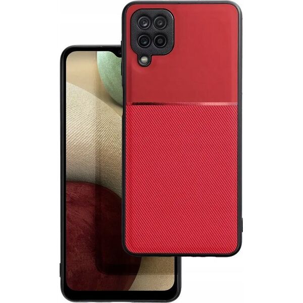 Futerał Forcell NOBLE do SAMSUNG A12 czerwony 11465543 5903396138164