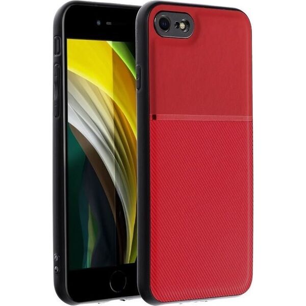 Futerał Forcell NOBLE do IPHONE 7 / 8 / SE 2020 czerwony 11465673 5903396138102