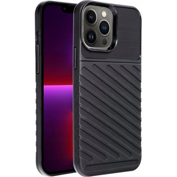 Futerał Forcell THUNDER do IPHONE 13 PRO MAX czarny 11465684 5903396123832