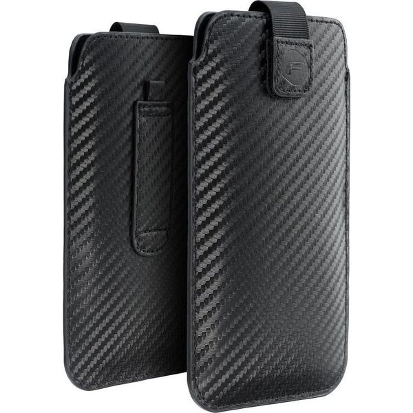 ForCell Futerał Forcell POCKET Carbon - Model 12 - do IPHONE 13 PRO MAX / 12 PRO MAX / SAMSUNG A52 5G / LTE ( 4G ) / A20s / A71 / S21 Plus / XIAOMI Redmi Note 11465693 5903396127342