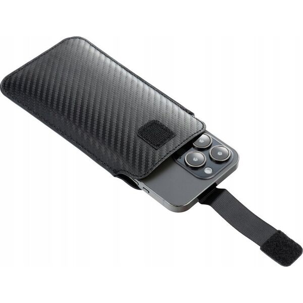 ForCell Futerał Forcell POCKET Carbon - Model 16 - do SAMSUNG A22 5G / LTE ( 4G ) / S21 FE / A31 / 531 / M21 / A6 Plus 2018 / A7 2018 XIAOMI Mi 11 Lite 5G O 11465694 5903396127380