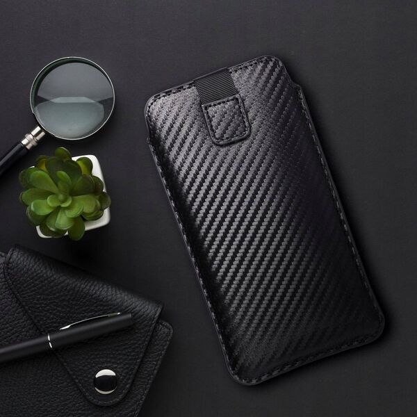 ForCell Futerał Forcell POCKET Carbon - Model 14 - do IPHONE 11 / XR 11465699 5903396127366