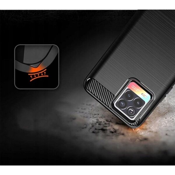 Futerał Forcell CARBON do REALME 8 czarny 11465778 5903396160936