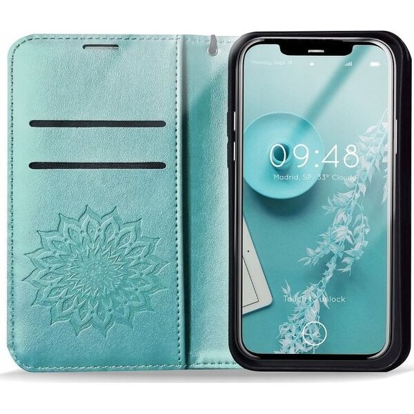 ForCell Kabura Forcell MEZZO Book do SAMSUNG A13 5G mandala zielony 11465901 5903396135590