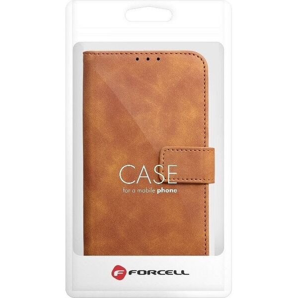 ForCell Kabura Forcell TENDER Book do SAMSUNG Galaxy A52 5G / A52 LTE ( 4G ) / A52s 5G brązowy 11466079 5903396140037
