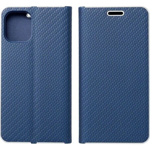Kabura Forcell LUNA Book Carbon do SAMSUNG S22 Ultra niebieski 11466108 5903396133916