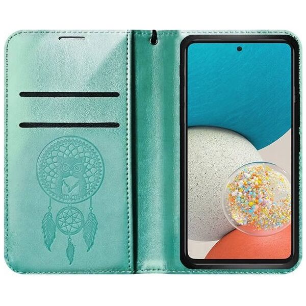 ForCell Kabura Forcell MEZZO Book do SAMSUNG A53 5G łapacz snów zielony 11466204 5903396157622
