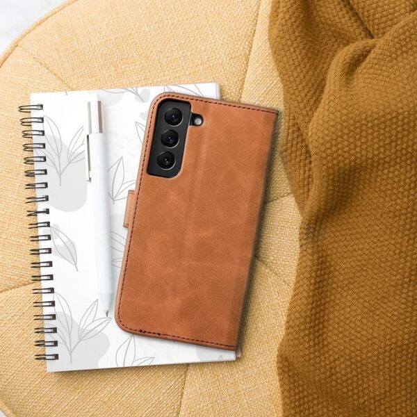 ForCell Kabura Forcell TENDER Book do SAMSUNG Galaxy S22 Ultra brązowy 11466232 5903396140112