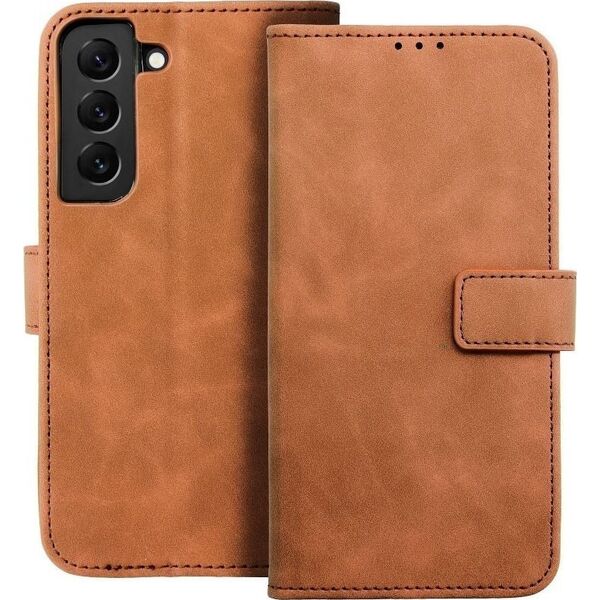ForCell Kabura Forcell TENDER Book do SAMSUNG Galaxy S22 Ultra brązowy 11466232 5903396140112