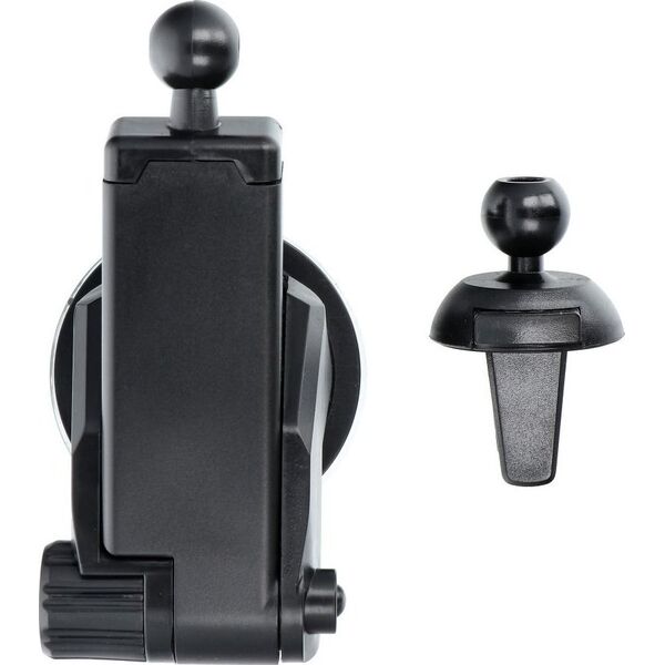 ForCell Uchwyt z ładowaniem indukcyjnym automatyczny + adapt. magnetyczne FORCELL HS1 Qi 15W czerwony 11466831 5903396092183