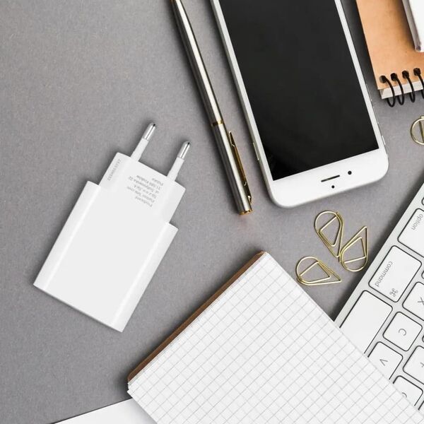 Ładowarka ForCell Ładowarka Sieciowa Forcell Uniwersalna ze złączem USB typ C - 3A 25W z funkcją ładowania PD i QC 4.0 11466852 5903396123757