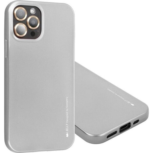 Goospery Futerał i-Jelly Mercury do IPHONE 13 PRO szary 11467257 8809824770067