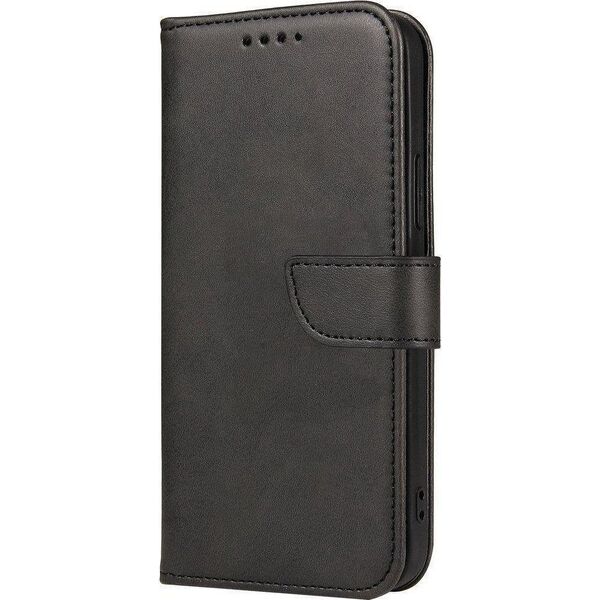 Hurtel Magnet Case elegancki futerał etui pokrowiec z klapką i funkcją podstawki Oppo Find X5 Pro czarny 11471723 9145576254905