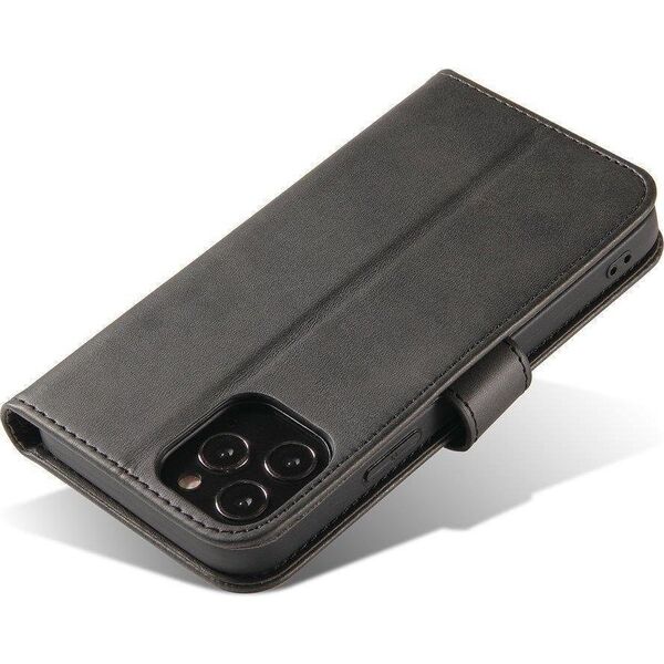 Hurtel Magnet Case elegancki futerał etui pokrowiec z klapką i funkcją podstawki Oppo Find X5 Pro czarny 11471723 9145576254905
