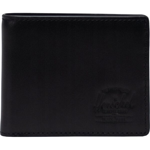 Herschel Herschel Hank Leather RFID Wallet 11151-00001 Czarne One size 11488284 828432554904